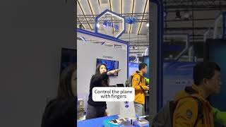 New gadget alert! Control this drone with just your fingers🚁🤖 #WorldInternetConference #DroneTech"