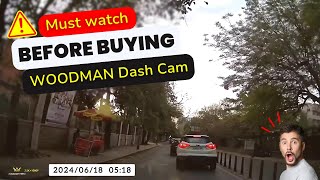 Woodman dash camera review | Actual Quality test review of woodman dash cam 2.5K | my dashcam review