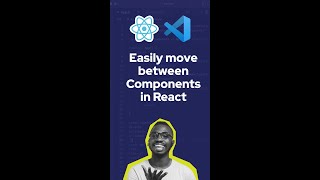 Easily navigate between Reactjs components in VScode #shorts