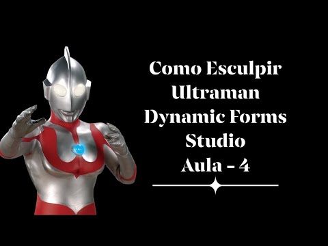 Como Esculpir Uma Estátua / Figura Colecionável - Ultraman / Aula - 4: Ajustando As Pernas