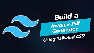 🚀 Build an Invoice PDF Generator UI Component with Tailwind CSS! 📄