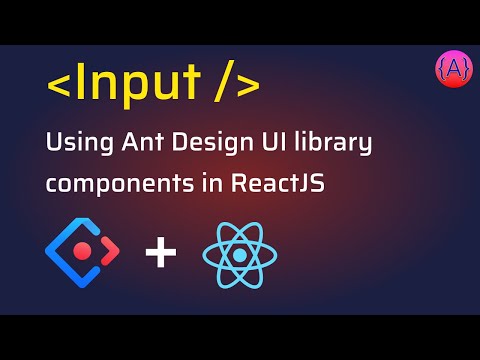 How to use Ant Design Input component in ReactJS | Ant Design Input Tutorial