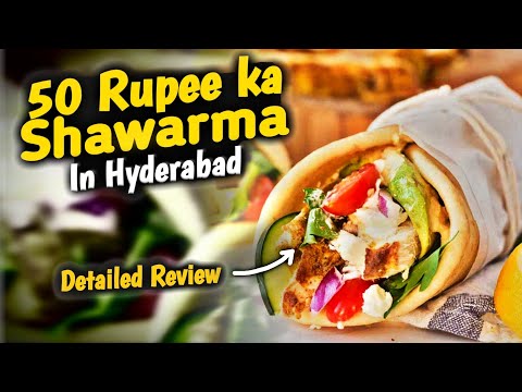 50 Rupee Ka Shawarma  In Hyderabad 🔥🔥 | Tech Buddies
