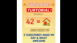 42 = HOUSE 🏠 HOW ?? 🤔🤔 SEE RESULT. #shorts #algrow #letterart #emojichallenge