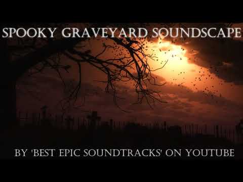 Spooky Halloween Graveyard Ambient Soundscape [3 Hours]