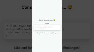 Const? Not anymore... 😅 #bughunt #codingchallenge #devtips #webdev #javascript #java #python