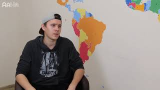 "Before becoming a programmer I was a musician, an interpreter and worked in NGOs" | Alex Crudu