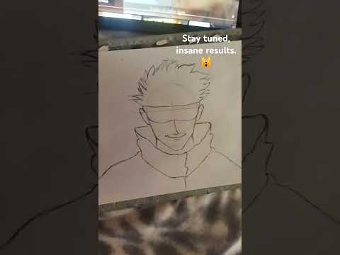 First time sketching Gojo.
