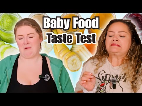 WI Try a BABY FOOD TASTE TEST CHALLENGE!! Can We Guess the Flavors? 👶🏼🤢