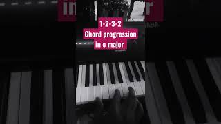1-2-3-2 chord progression in c major