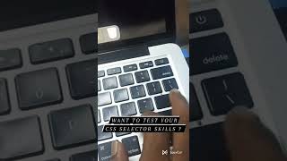 Want to test your CSS selector skills ? here's how  #css3 #csstools #webdesign #ui #uidevelopment