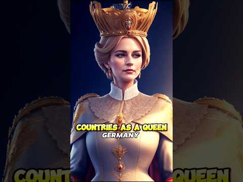Countries as Queen (Part-4)👑😍Ai generated 🔥#ai #leonardoai #shorts #geography