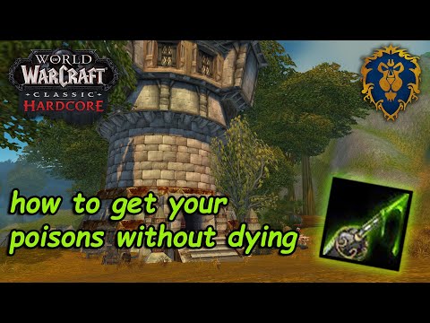 how to survive the alliance poison quest | a complete guide for WoW classic hardcore