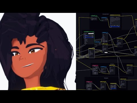 Make A Simple Toon Shader | Blender 4.3 Tutorial Guide.