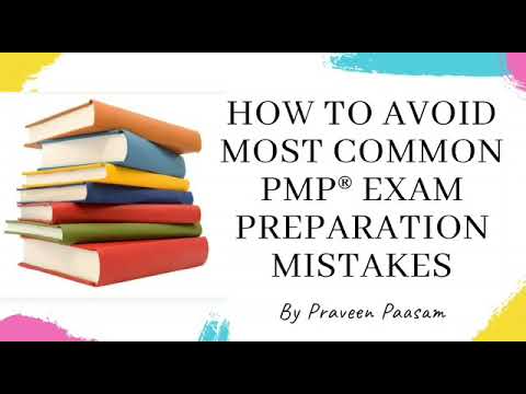 How to Avoid common PMP exam Preparation mistakes