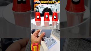 "Guess The Cup With Gold – Most People Fail! 🏆 #MindChallenge" #puzzle #challenge #shorts