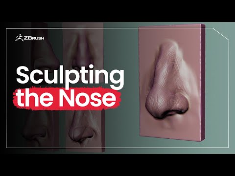 Intro to Sculpting - Sculpting the Nose in ZBrush