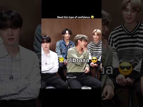 V calls ZIBRAA as JIBRAA HILARIOUS INTERVIEW of V 😂 #bts #btsarmy #viral #kpop #foryou