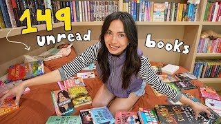 I have 149 unread books...let's keep reading!