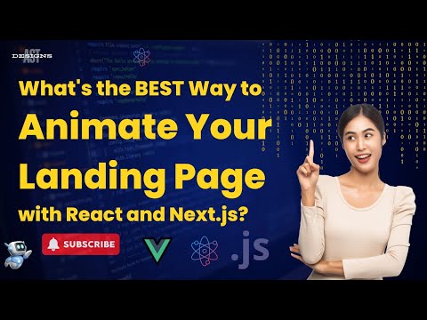 What's the BEST Way to Animate Your Landing Page with React and Next.js?