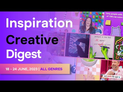 Freshest trends in mobile game ads (18 - 24 June, 2023 | All Games)