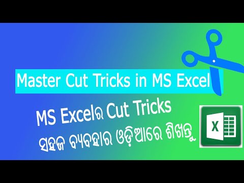 How to use Cut Command #excel  #exceltips  | EXCELରେ CUT command  କେମିତି use କରିବେ #odia