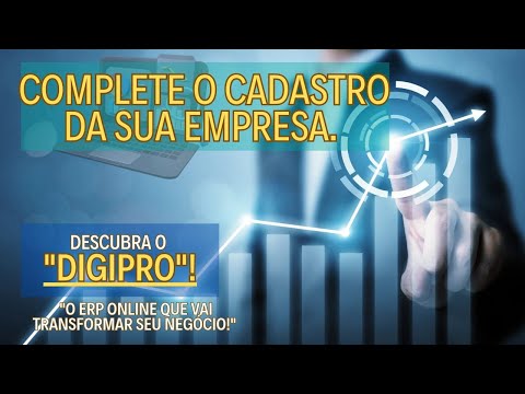 Complete o cadastro da sua Empresa.