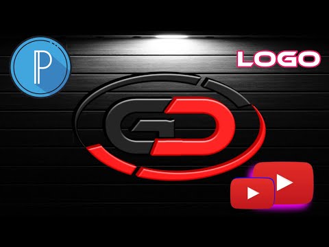 How To Make Logo For Youtube Channel  | PixelLab Se Logo Kaise Banaye