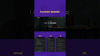 Portfolio Website #PortfolioWebsite #WebDevInspo #FrontendShorts #HTMLCSSJS  #fyp