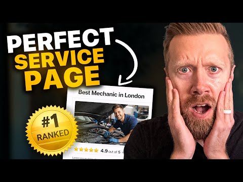 Service Page Template to Rank 2026
