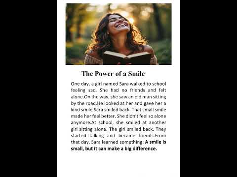 The Power of Smile #shorts#english#education#english#englishmerl#englishreading#englishgrammar