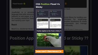 I Tried Everything To Explain CSS Positioning #coding #frontendcourse #frontendcourse #ux #ui