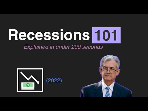 Recessions Explained in Under 200 Seconds - What exactly are Recessions?