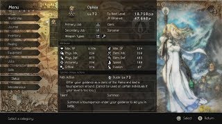 Octopath Traveler - Final Dungeon (1/11) - Boss: "O"ctopath
