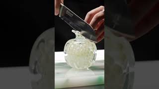 how to make asmr glass cutting fruits video #shorts#asmryoutube #asmrcontent