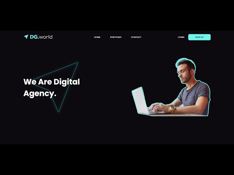 A responsive digital agency website