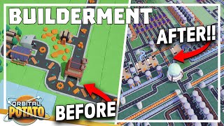 NEW HUGE Factory Builder!! - Builderment - Automation Factory Base Builder