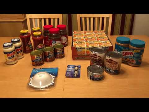 Prepper Pantry Haul