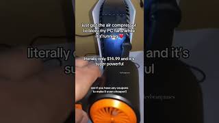 Dust-free pc: best air compressor for office cleaning #officehacks