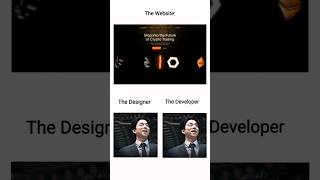 🔥 Next-Level 3D Website Design | Mind-Blowing UI Animation 🚀 #shorts