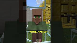 Nitwit Villagers Are USEFUL! #minecraft #mcpe #minecrafttutorial