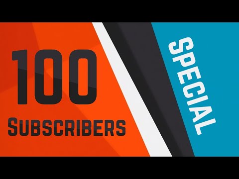 This is what I made for you!!! (100 Subscriber Special)