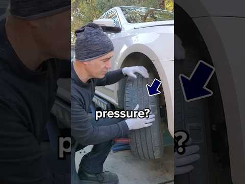 Why do Tires LOSE PRESSURE Without a LEAK? 😳 #cars #tires #pressure