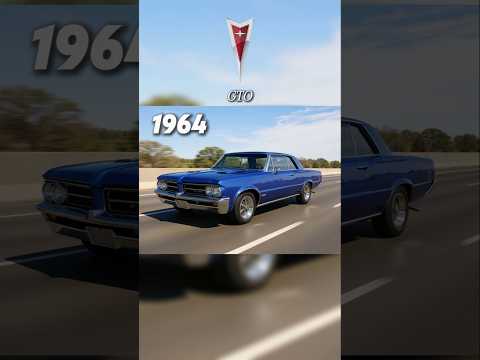 Pontiac Car Evolution (1926-2010)