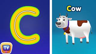 Tracing Uppercase and Lowercase Letters - Letter Cc and Letter Dd - ChuChuTV Toddler Learning Videos