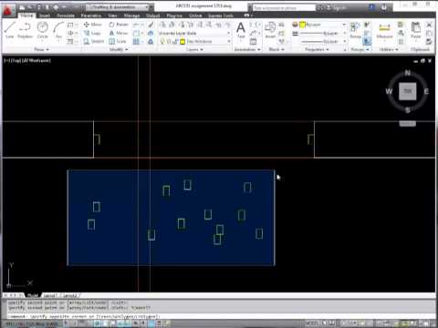 AutoCAD Tutorial 3 - Adding windows to our house