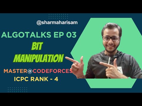 AlgoTalks Episode - 3! || Bit Manipulation: A Deep Dive