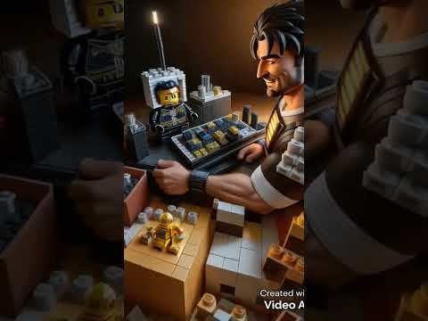 Avid Does AI Lego Series! #lego #ai #art #legoland #fun