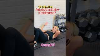 10-Min Abs: Safe for Your Back + Modifications! Go 2 channel  #10minworkout * #HomeWorkout #FlatAbs