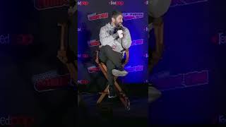 Alex Brightman breaks EXCLUSIVE NEWS at the NYCC Hazbin Hotel panel! #shorts
